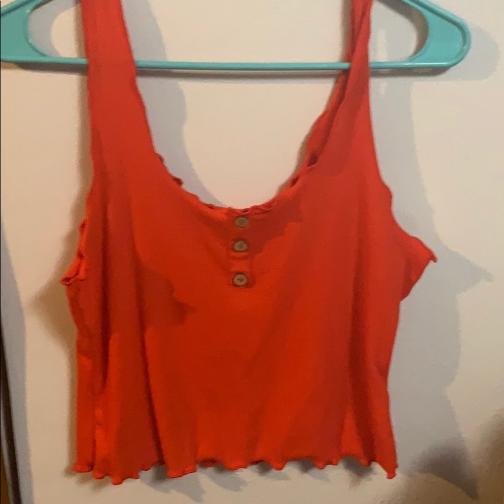 frilly loose shirt